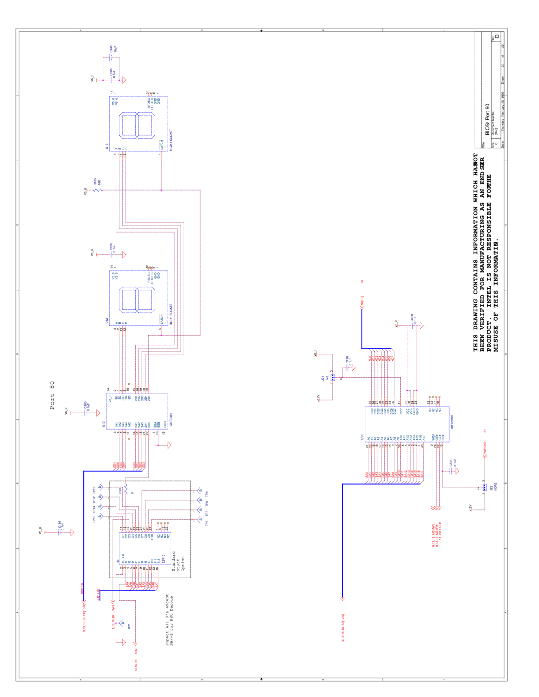 Intel 273246-002 manual Port 