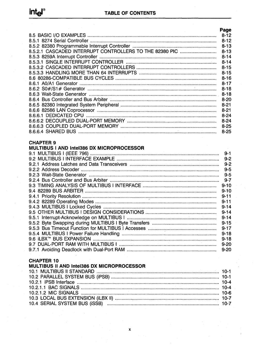 Intel 386 manual Chapter 