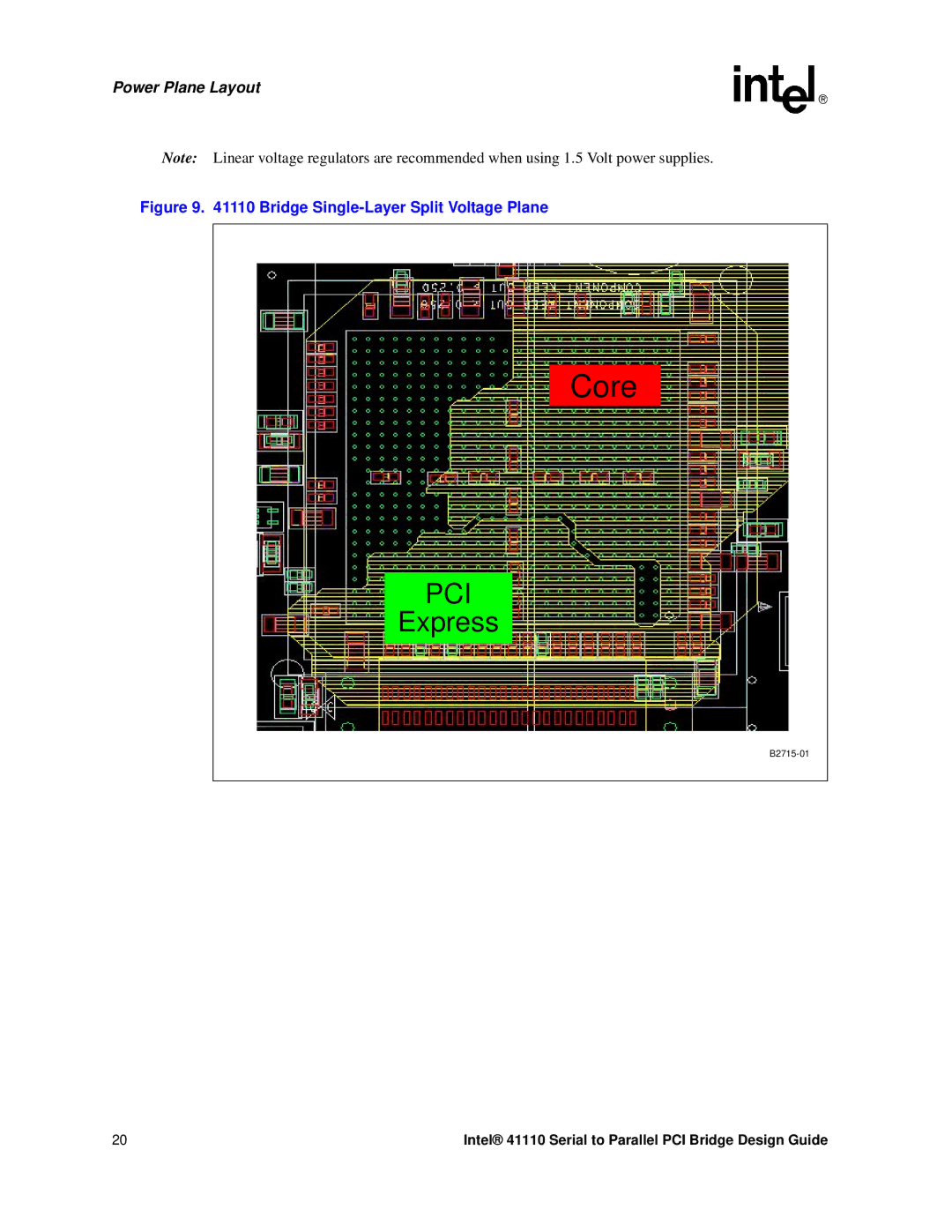 Intel 41110 manual Pci 