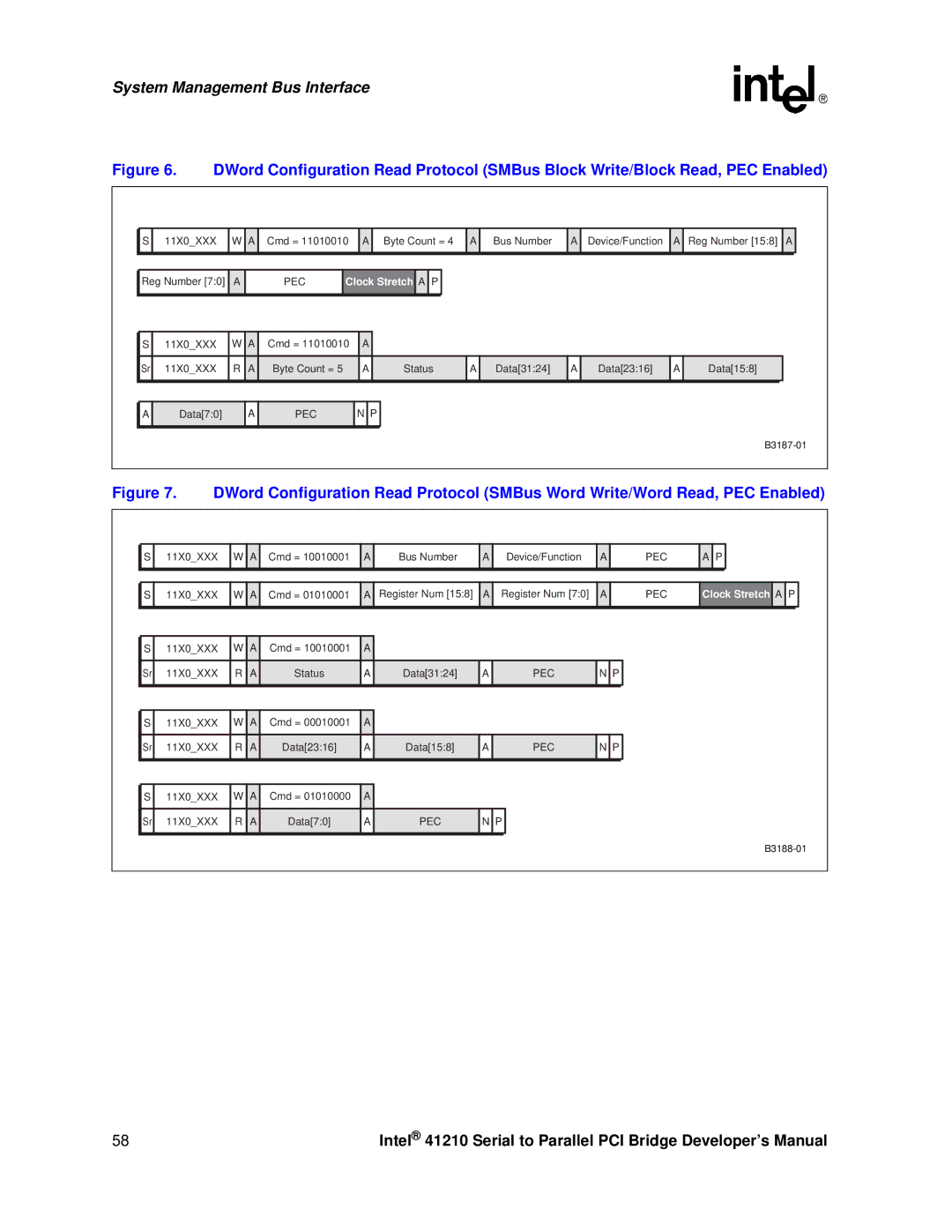 Intel 41210 manual Clock Stretch 