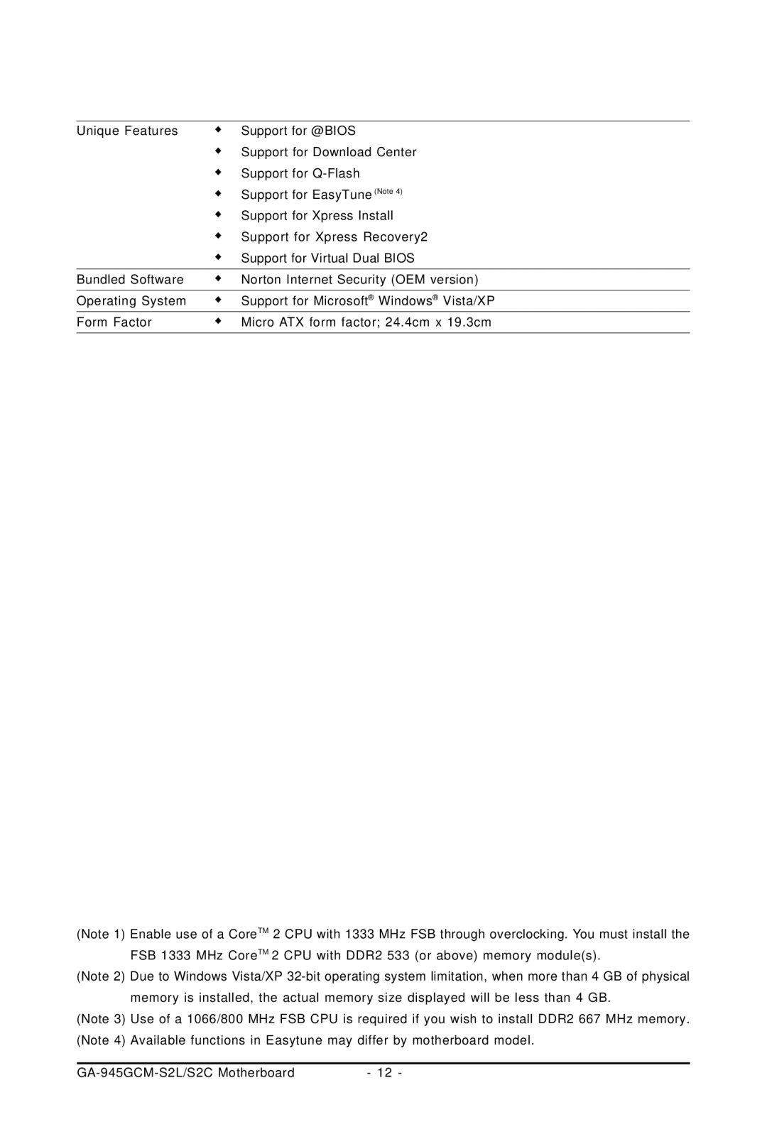 Intel 4127, 4112 user manual 