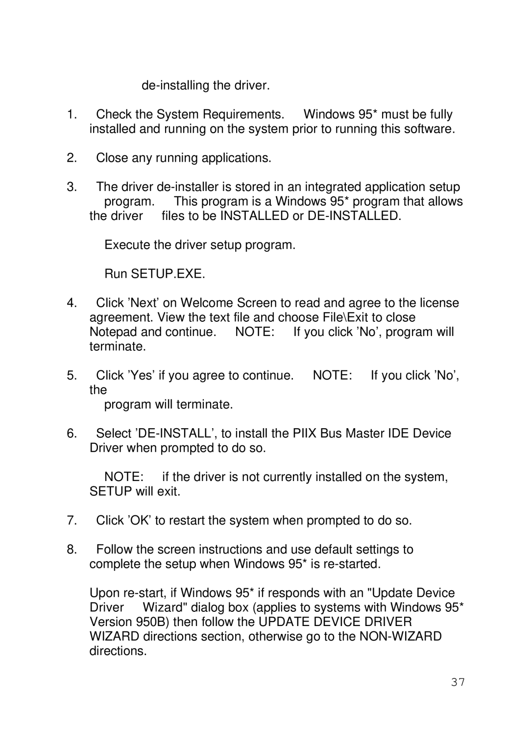 Intel 430TX user manual 