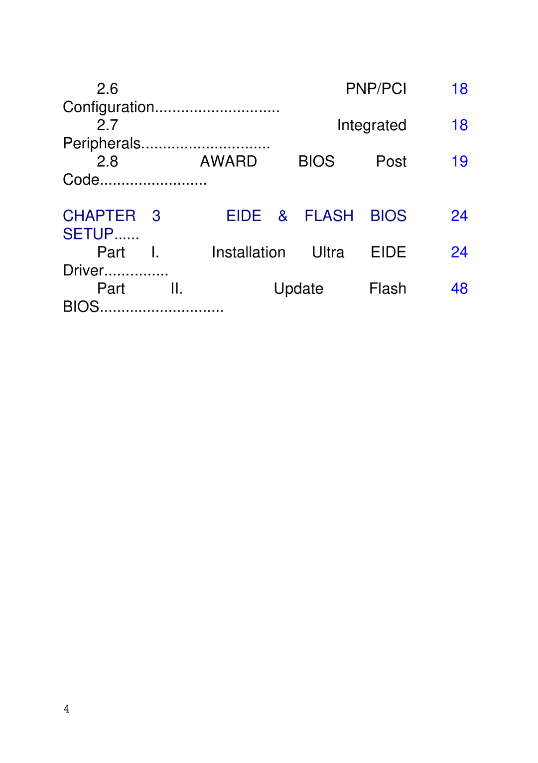 Intel 430TX user manual Chapter Eide 