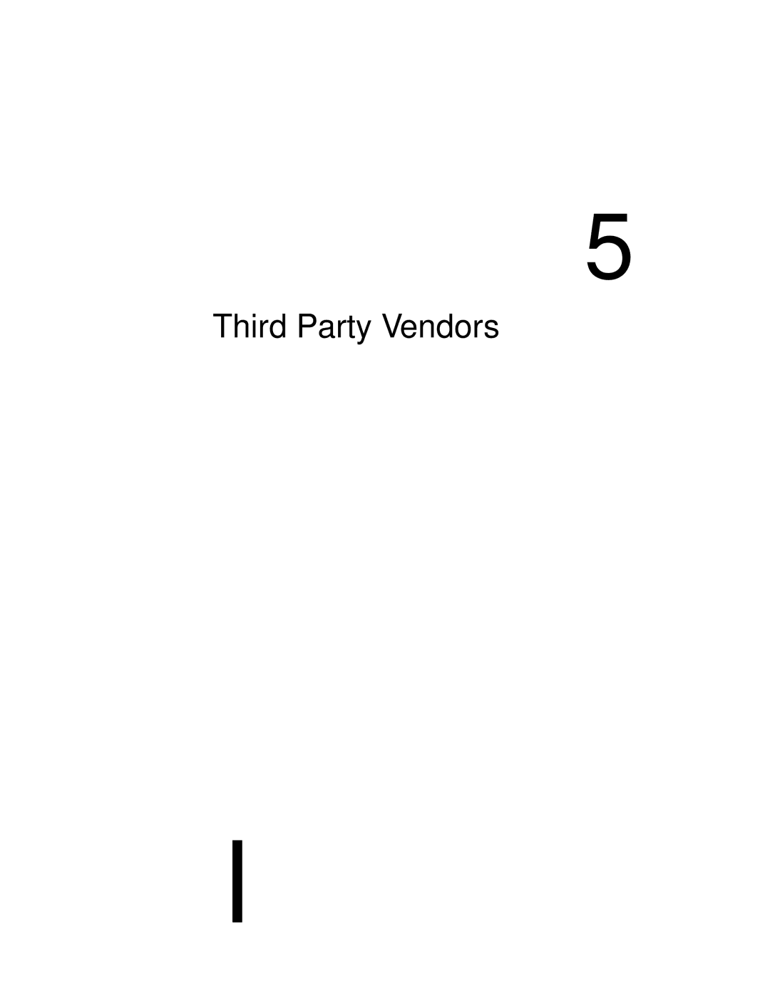 Intel 440GX manual Third Party Vendors 