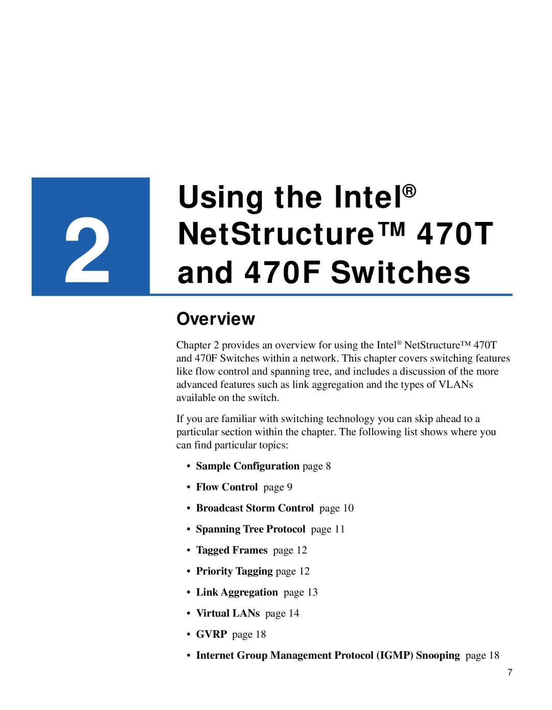 Intel 470 manual Using the Intel 