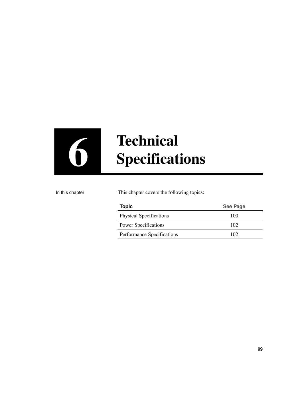 Intel 510T manual Technical Specifications 