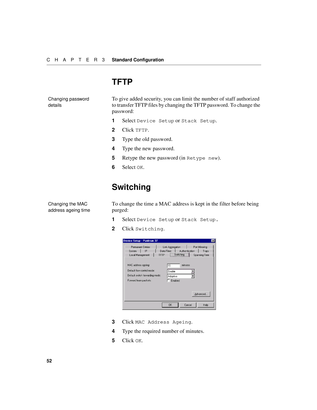 Intel 520T manual Switching 