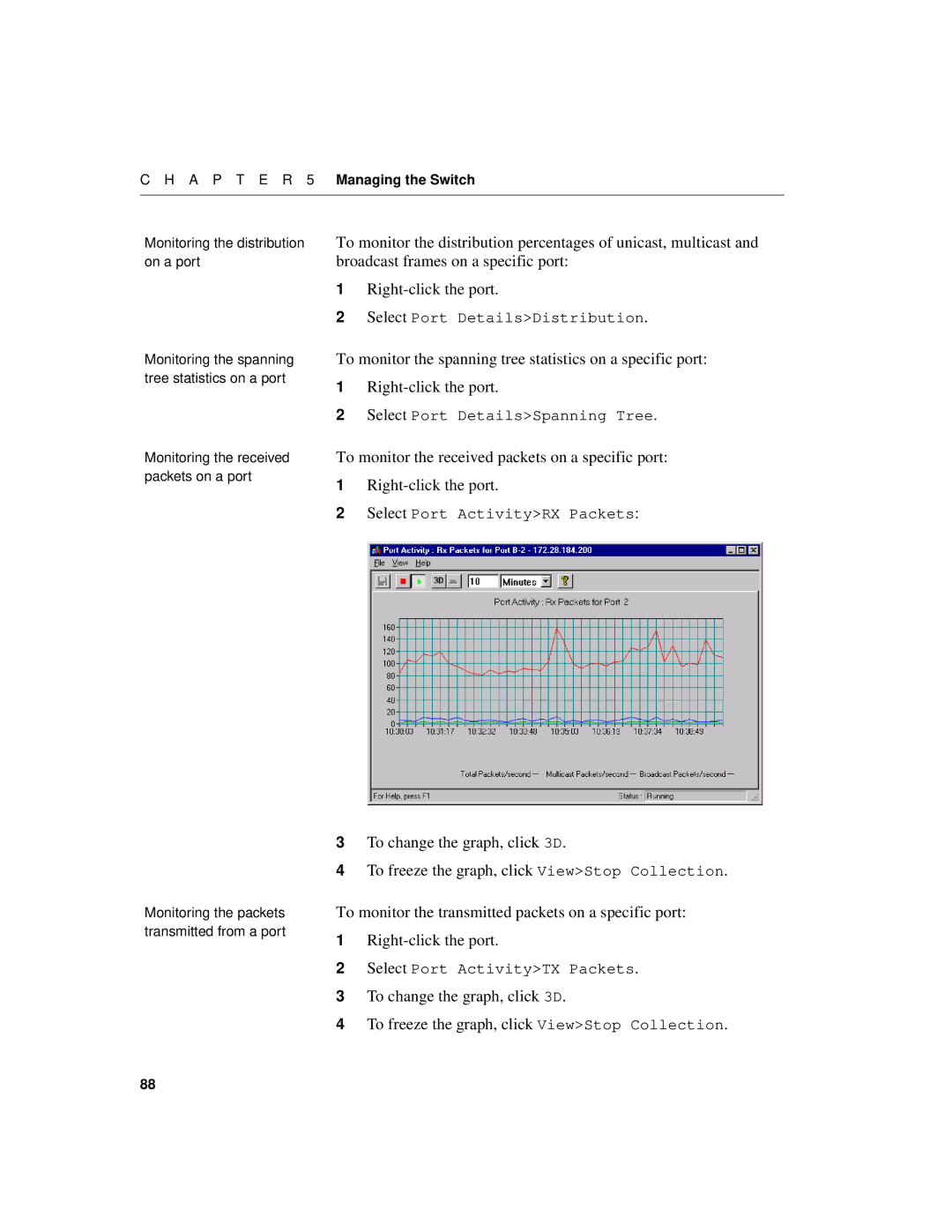 Intel 520T manual Select Port DetailsDistribution 