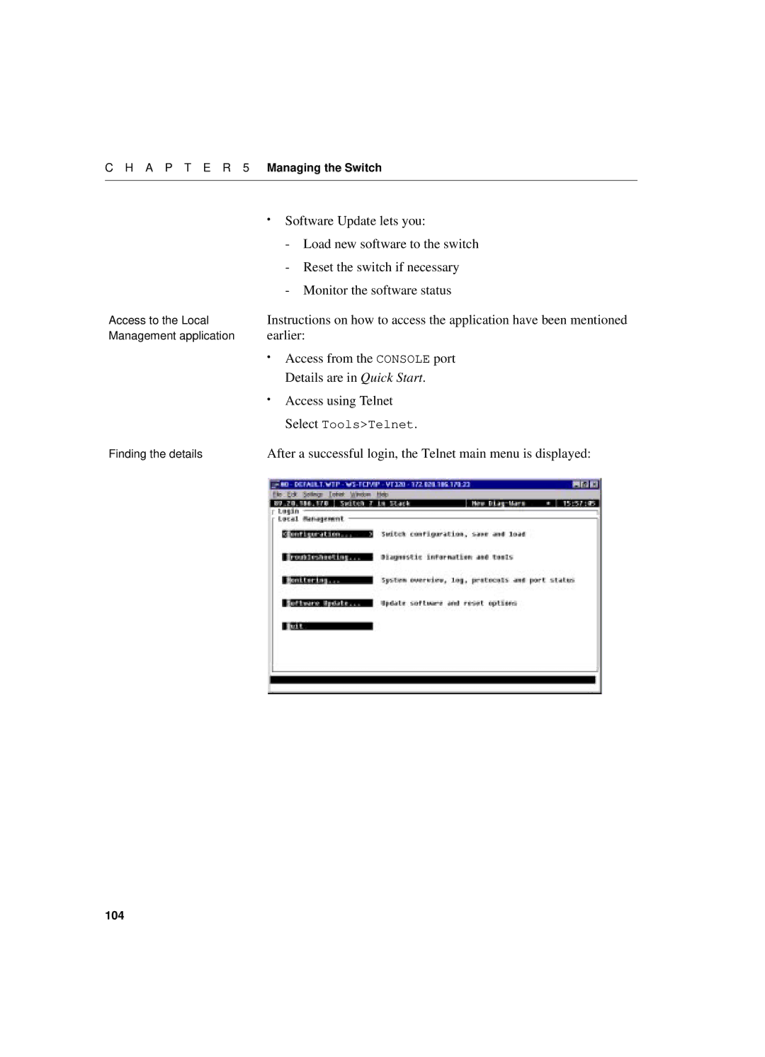 Intel 550T manual Software Update lets you, Load new software to the switch, Reset the switch if necessary, Earlier 