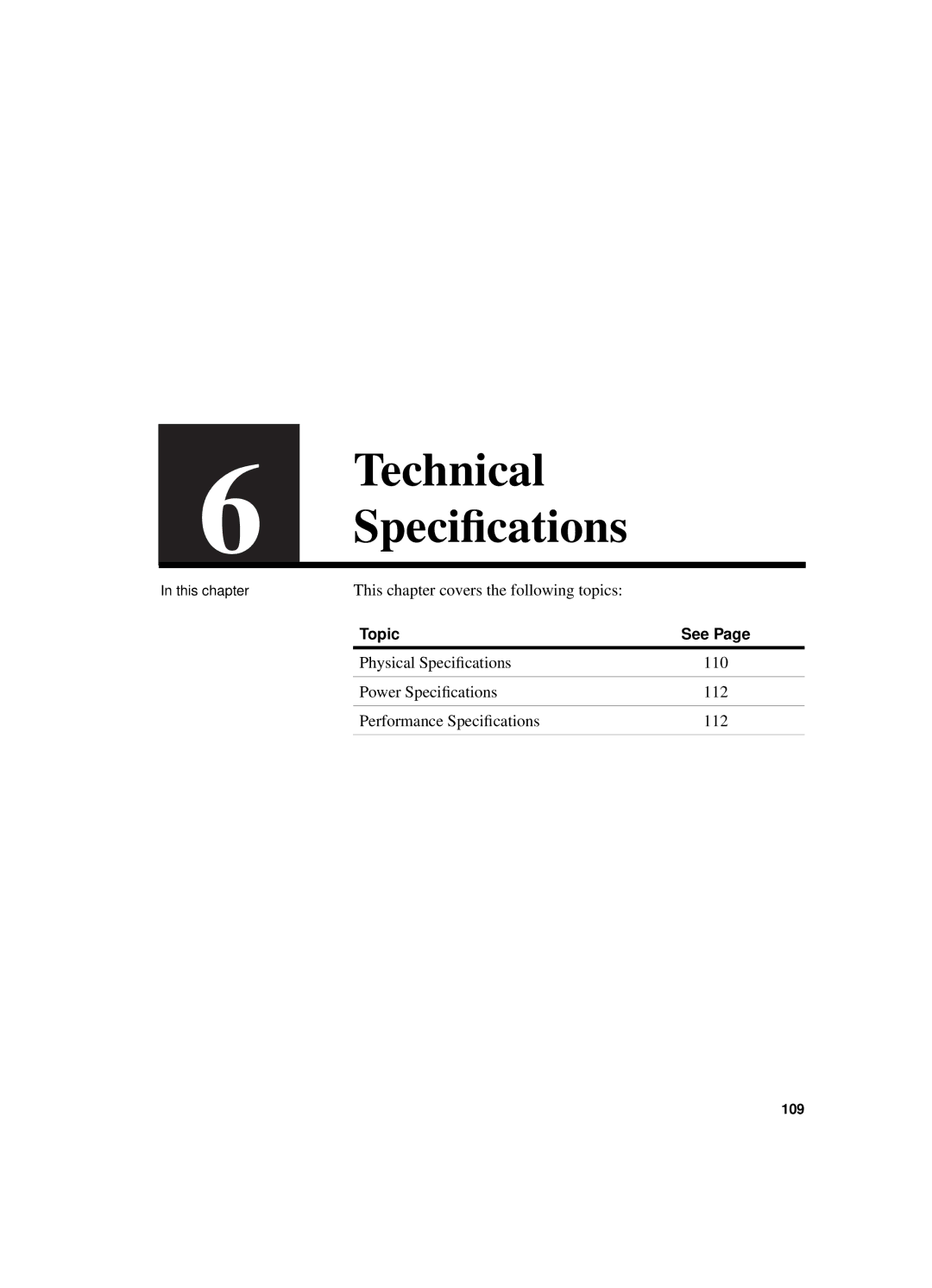 Intel 550T manual Technical Speciﬁcations 