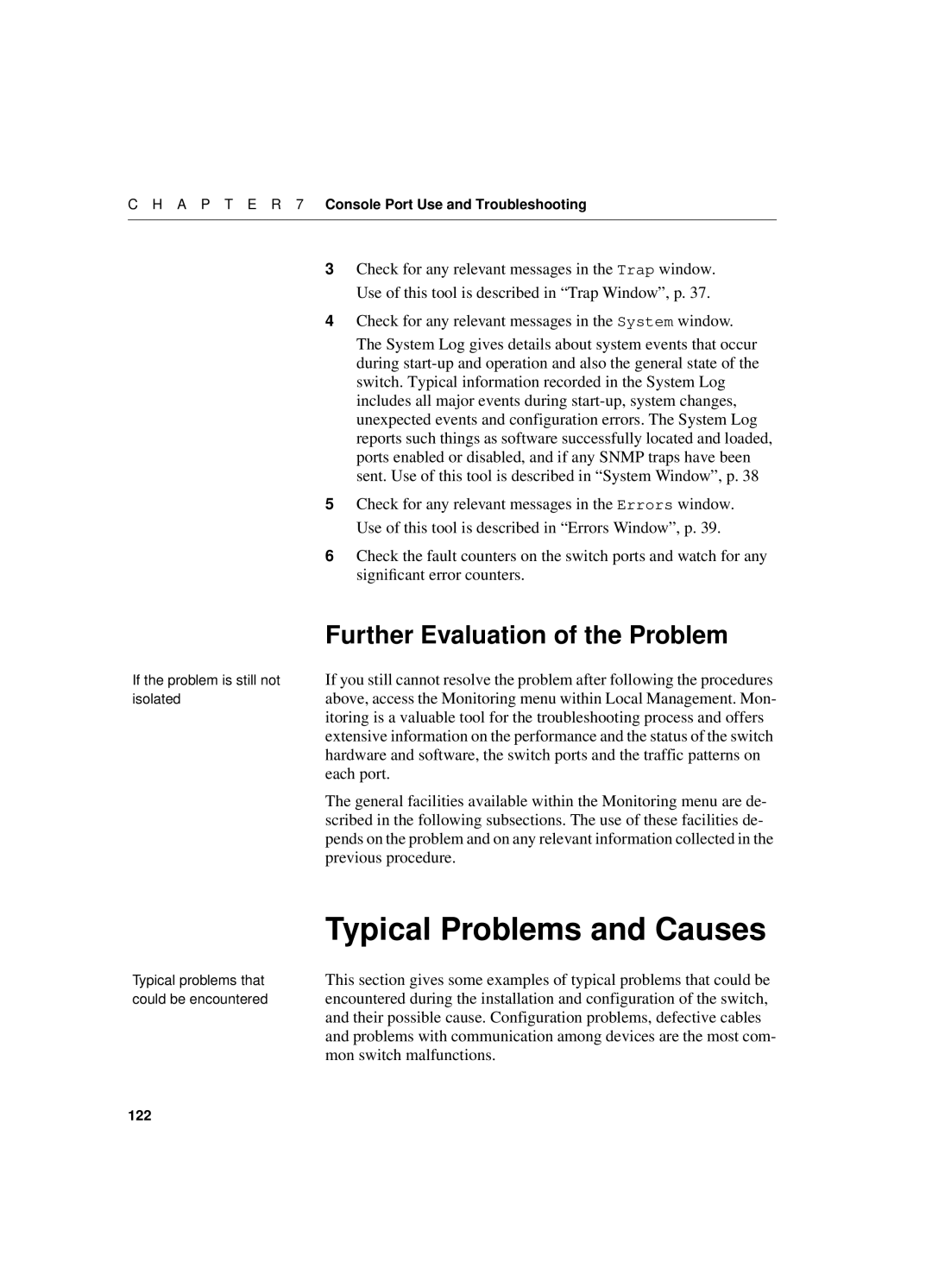 Intel 550T manual Further Evaluation of the Problem, Check for any relevant messages in the System window 