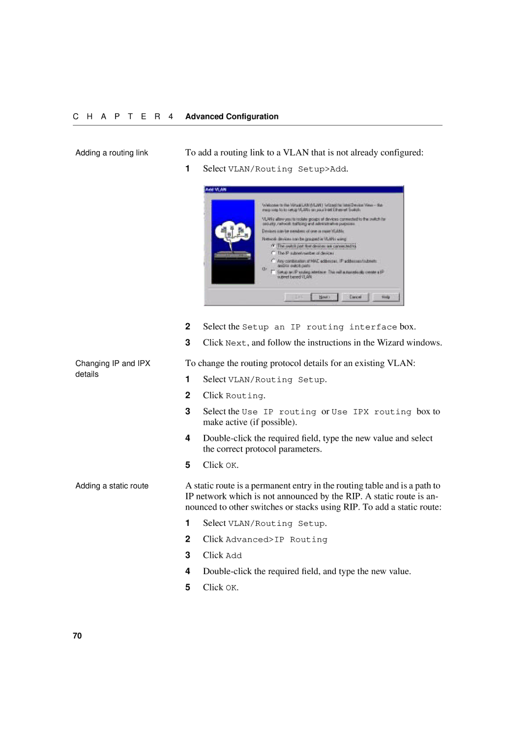 Intel 550T manual Click Routing 