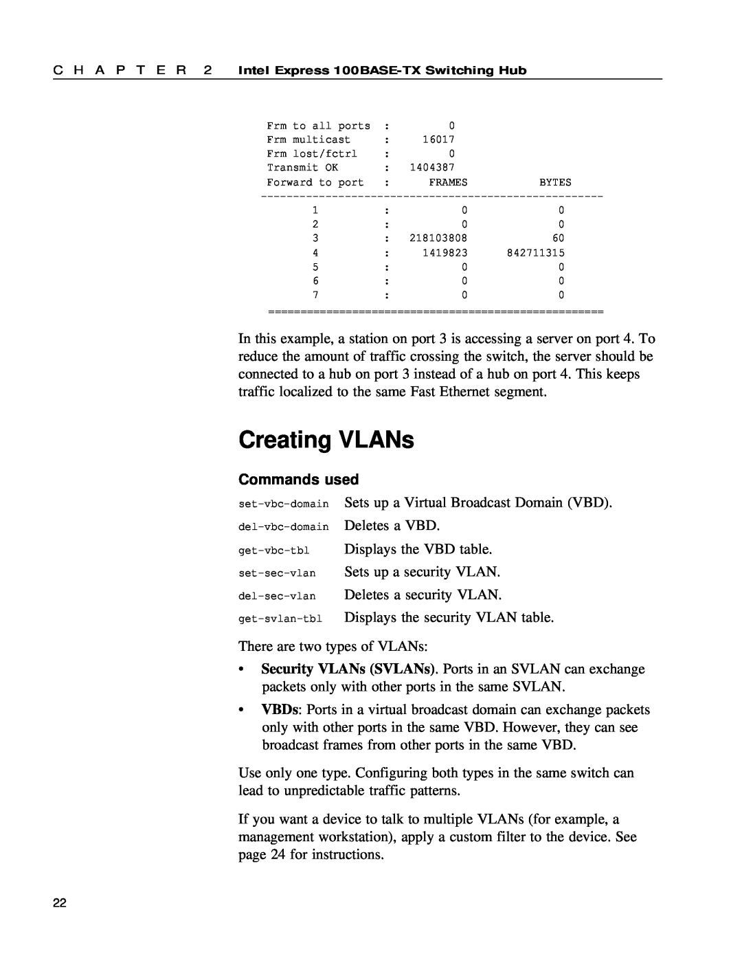 Intel 654655-001 manual Creating VLANs 