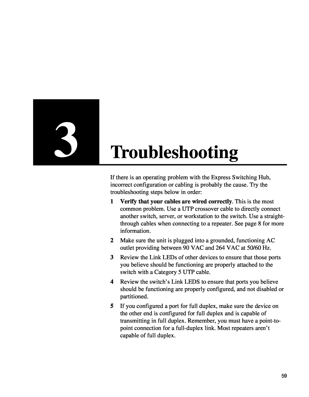 Intel 654655-001 manual Troubleshooting 