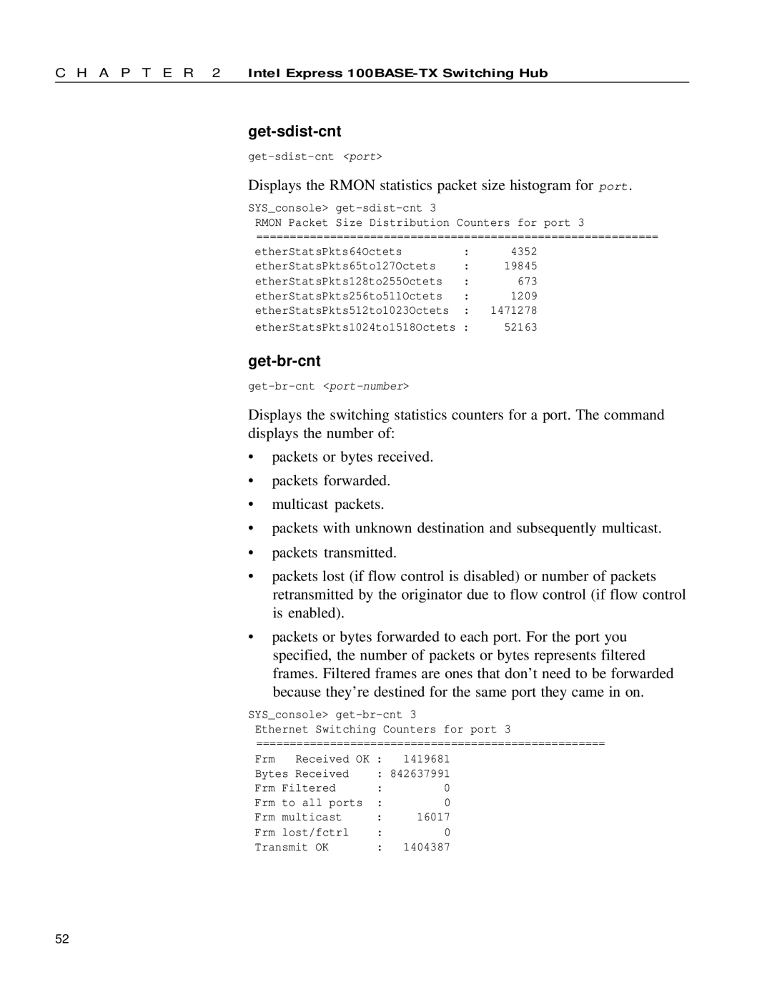 Intel 654655-001 manual Get-br-cntget-br-cntport-number 