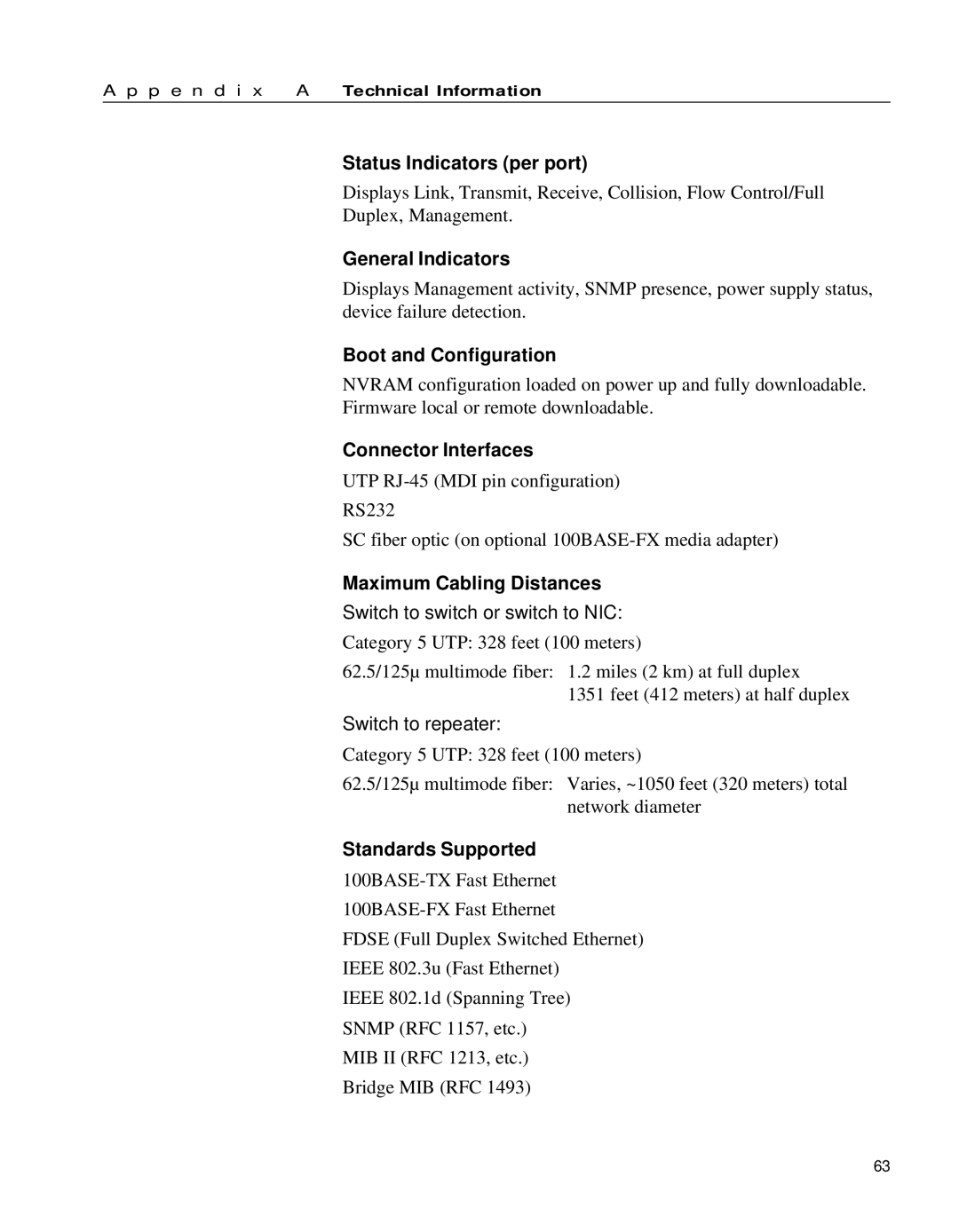 Intel 654655-001 manual Status Indicators per port, General Indicators, Boot and Configuration, Connector Interfaces 