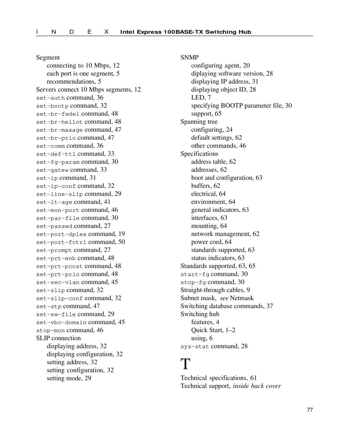 Intel 654655-001 manual Snmp 