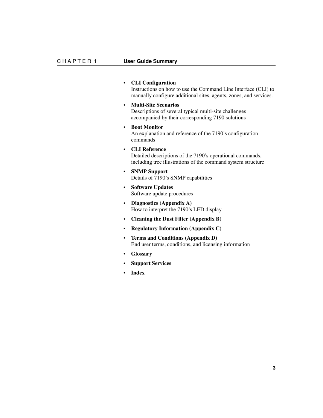 Intel 7190 manual Boot Monitor 