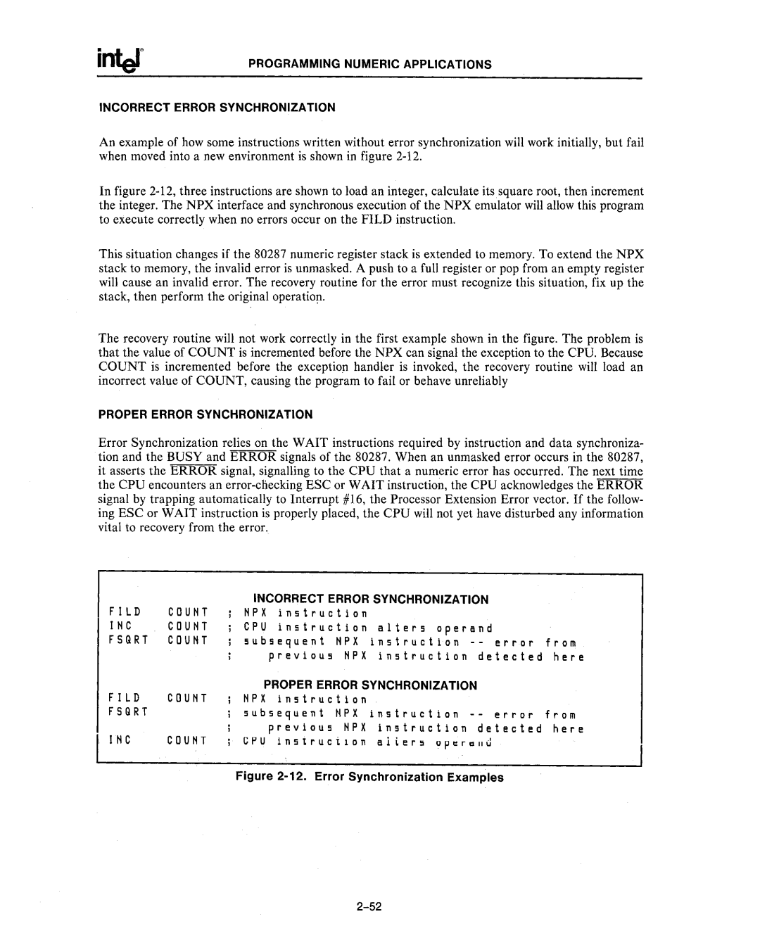 Intel 80287, 80286 manual Fsgrt 