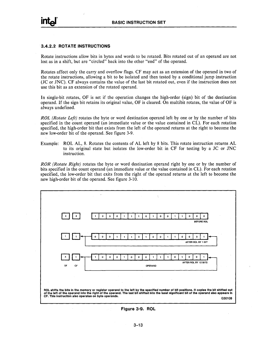 Intel 80286, 80287 manual 10 01, ,1,101, 0101,1, 01 0 10 