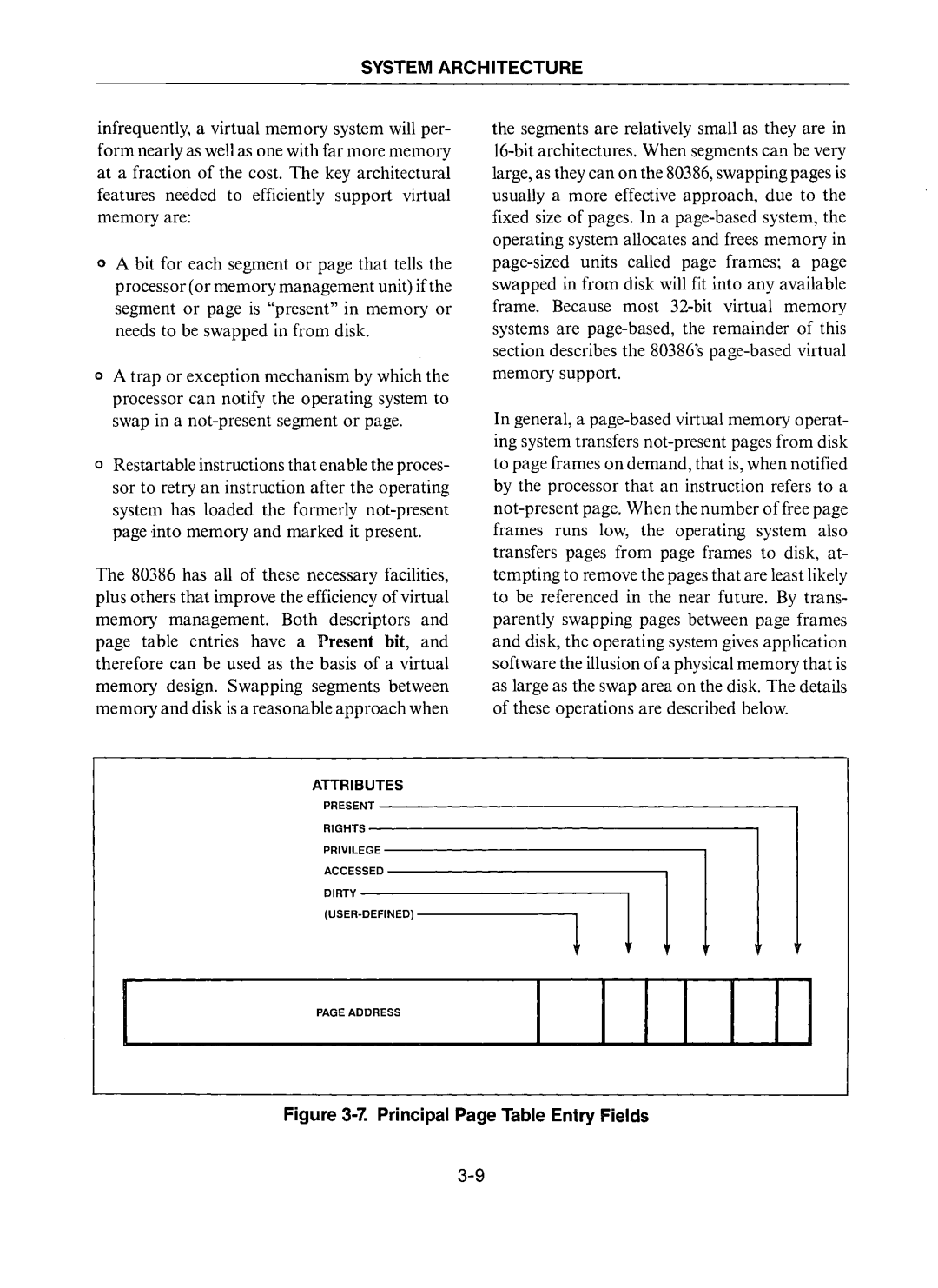 Intel 80386 manual I I I 