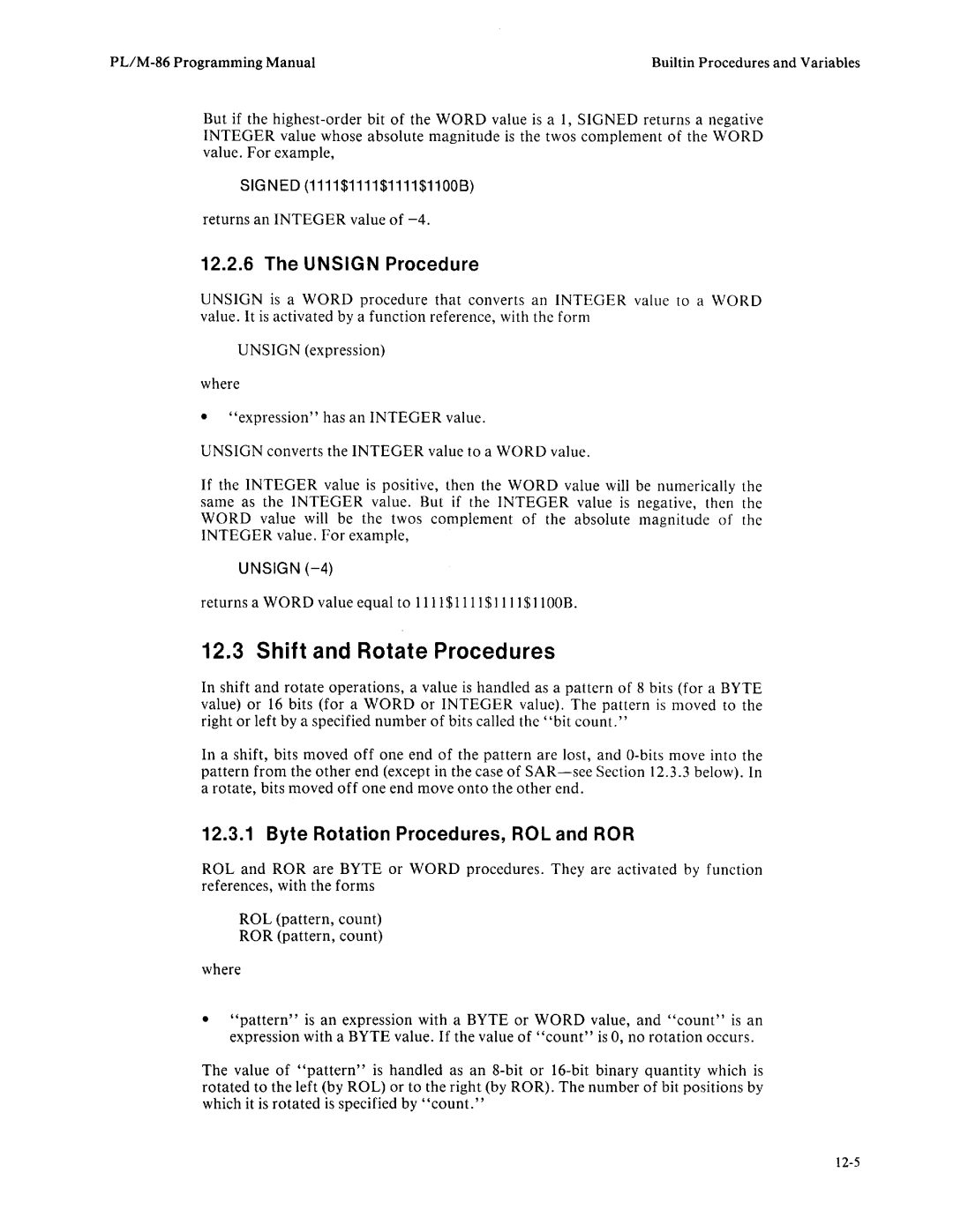 Intel 8085-based, 8080 manual 