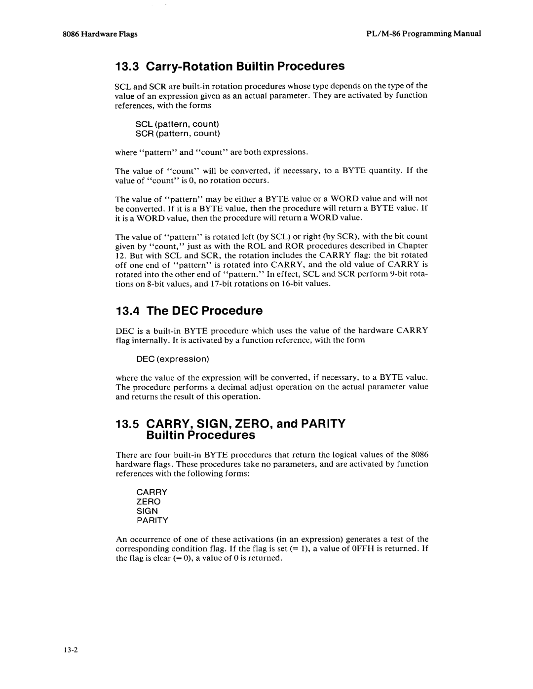 Intel 8080, 8085-based manual 