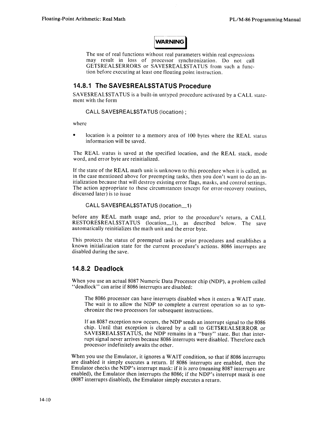 Intel 8080, 8085-based manual 