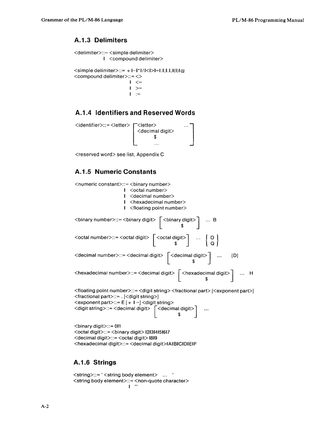 Intel 8080, 8085-based manual 