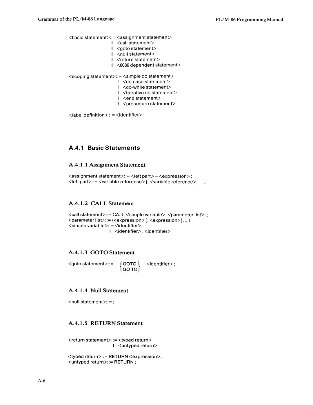 Intel 8080, 8085-based manual 