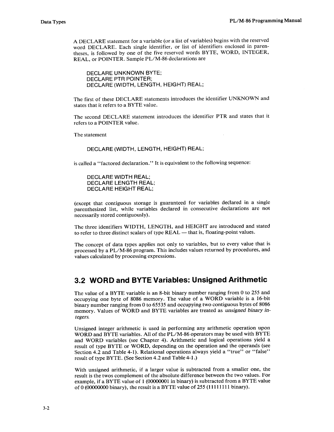 Intel 8080, 8085-based manual 