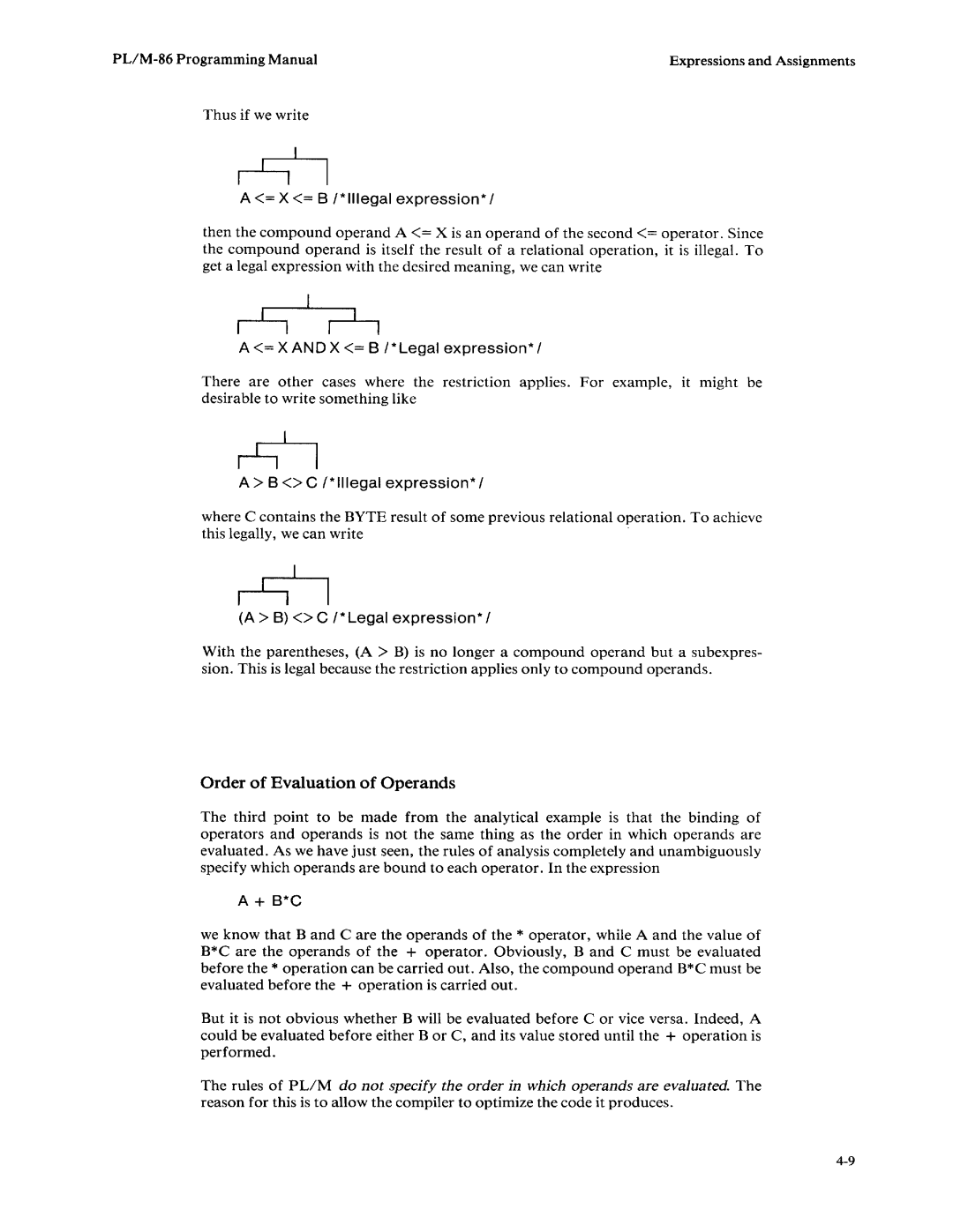 Intel 8085-based, 8080 manual 