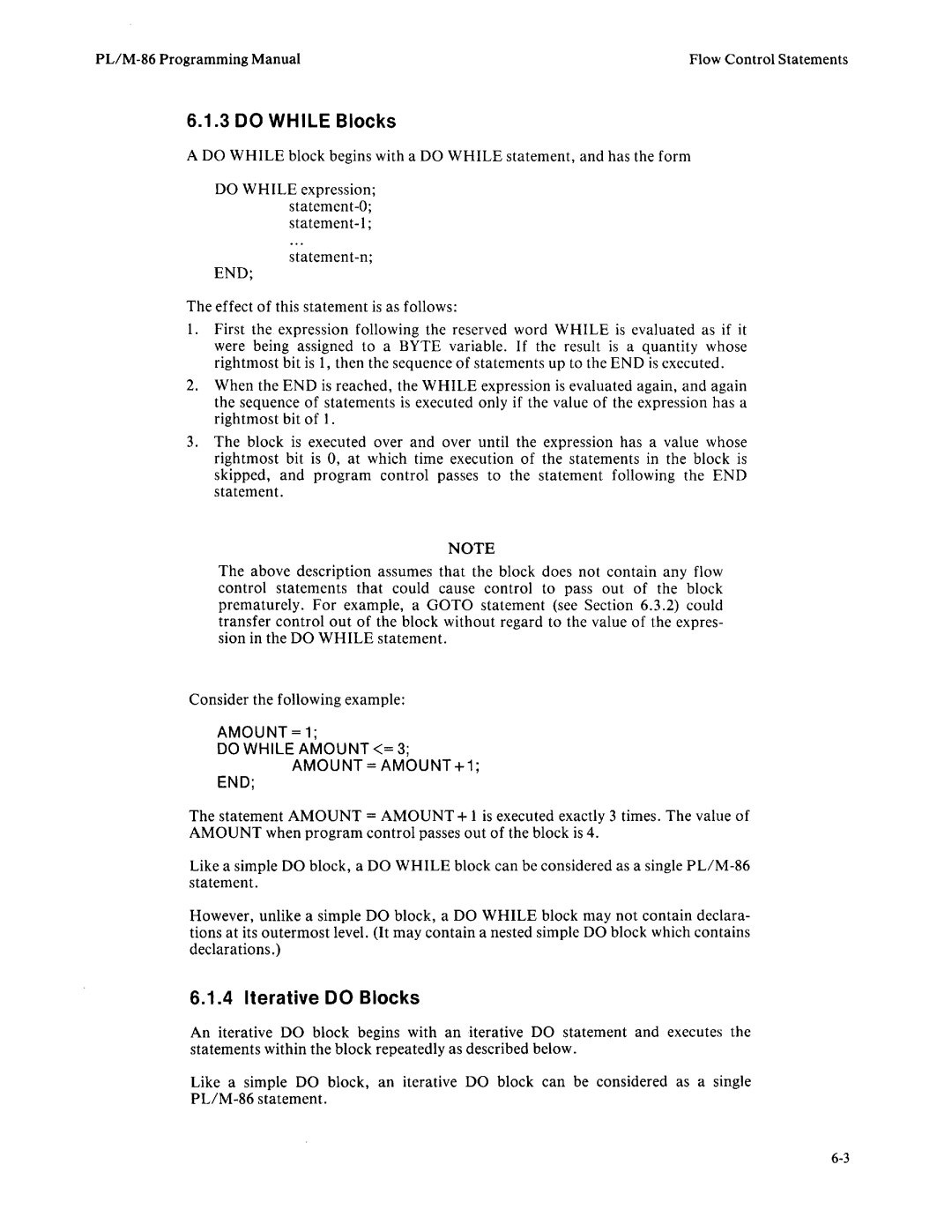 Intel 8085-based, 8080 manual 