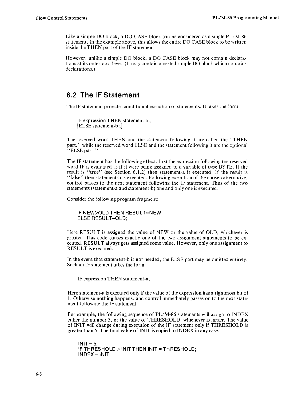 Intel 8080, 8085-based manual 