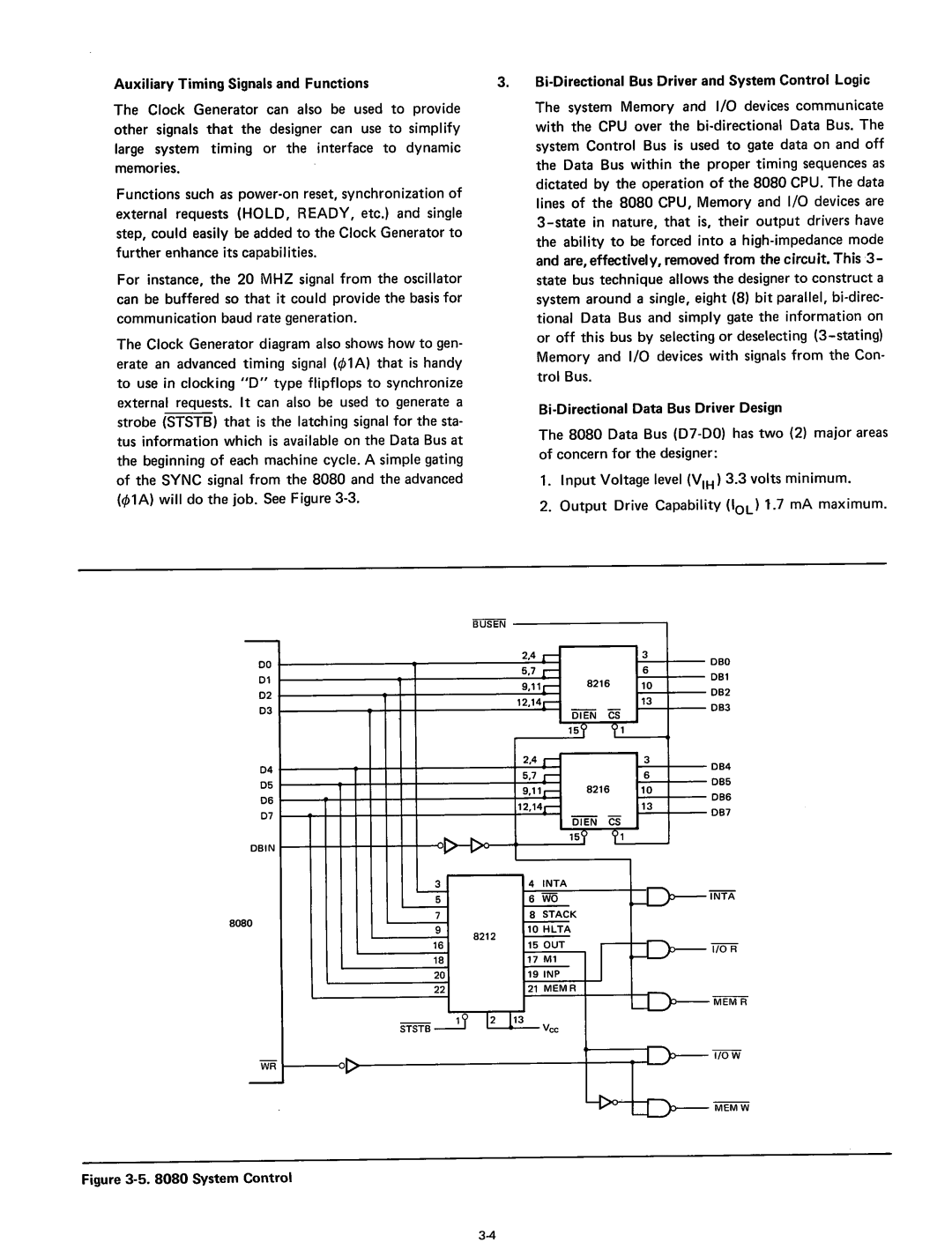 Intel 8080 manual Ststb !1 