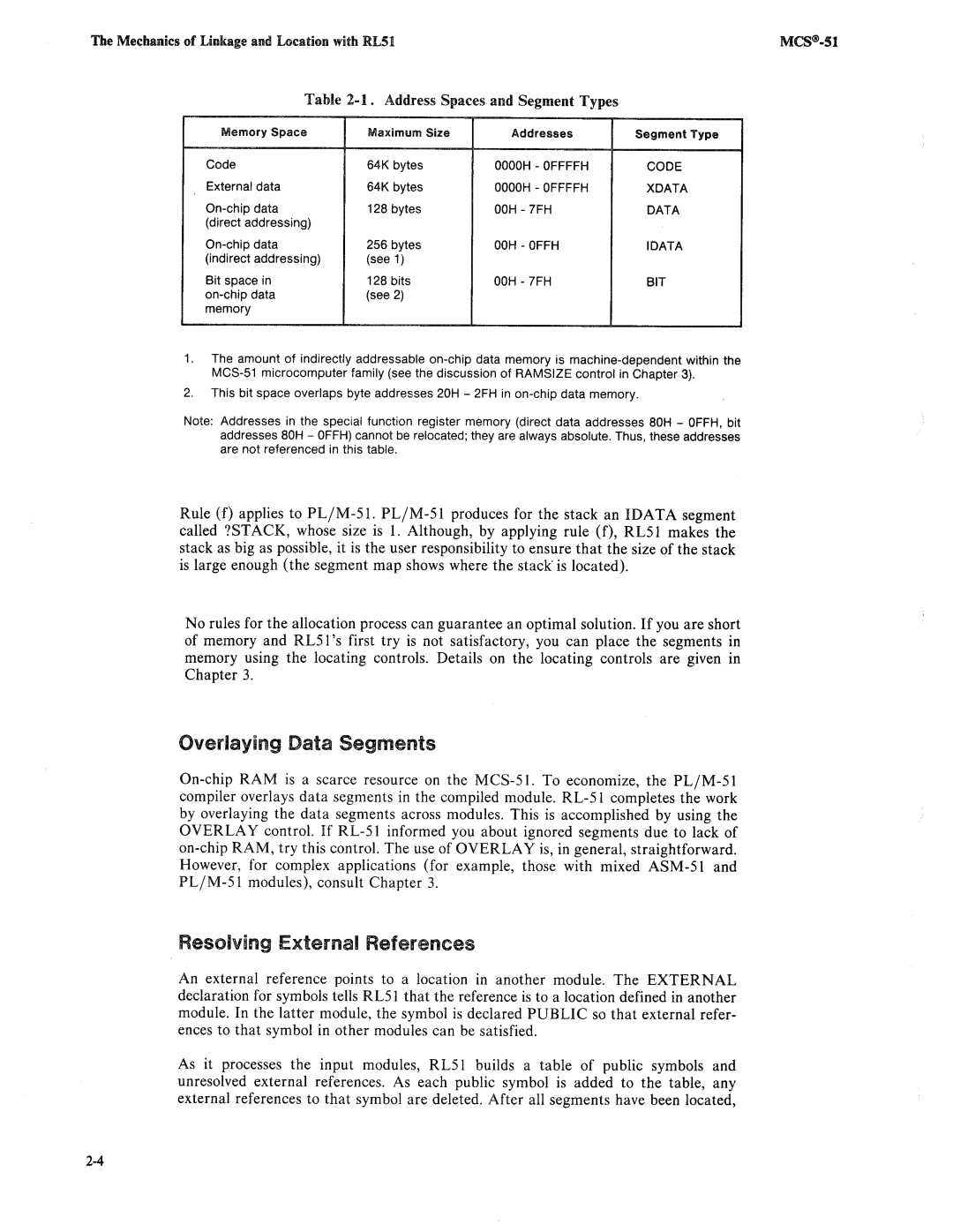 Intel 8085, 8080 manual 