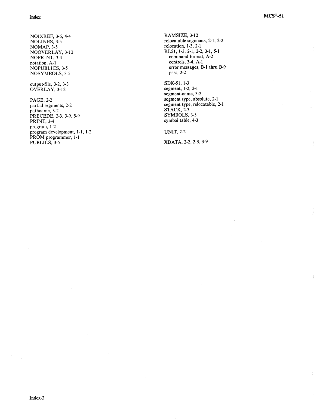 Intel 8085, 8080 manual 