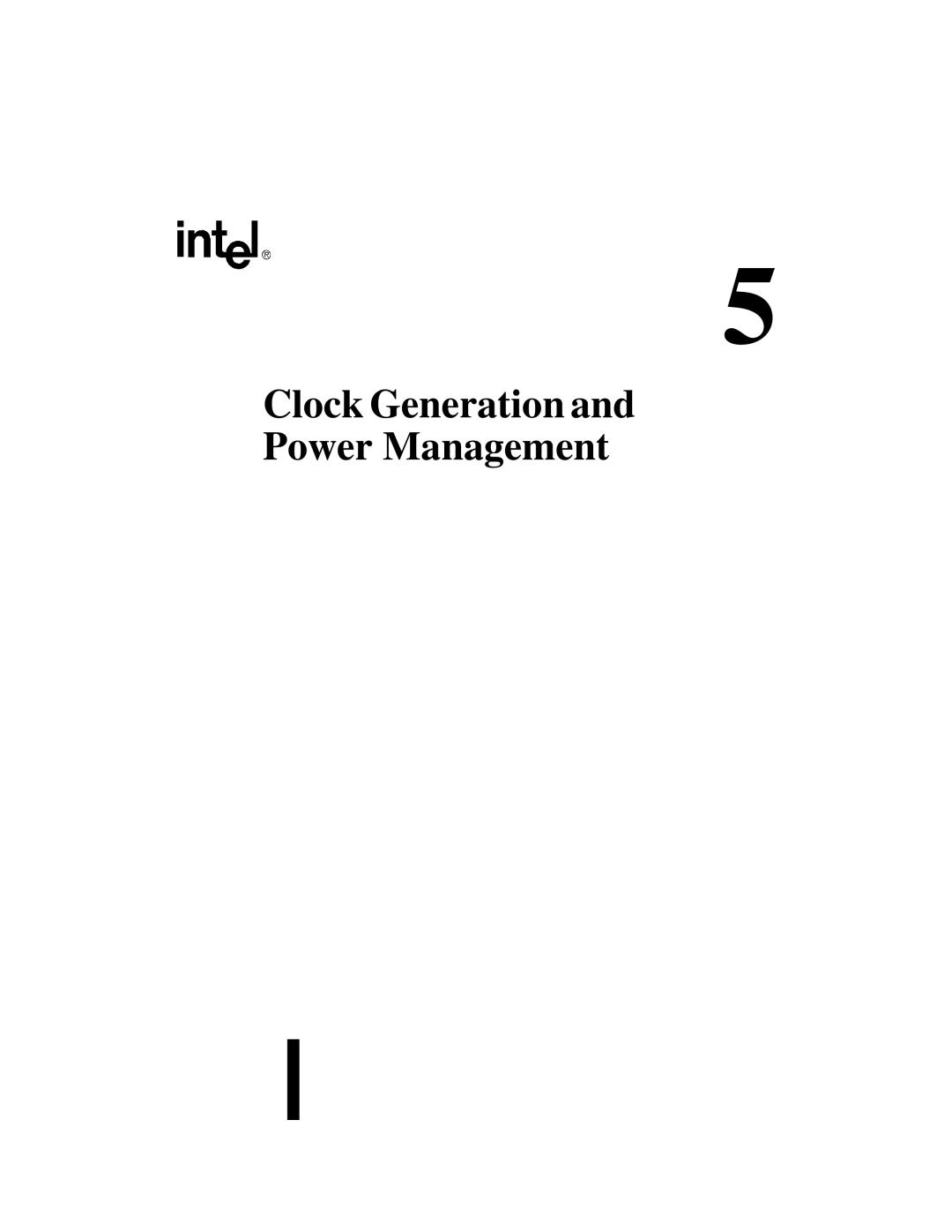 Intel 80C188XL, 80C186XL user manual Clock Generation and Power Management 