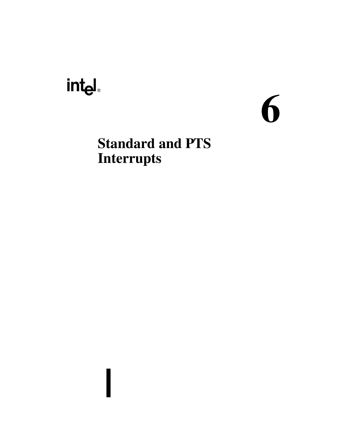 Intel 8XC196NP, 80C196NU, Microcontroller manual Standard and PTS Interrupts 