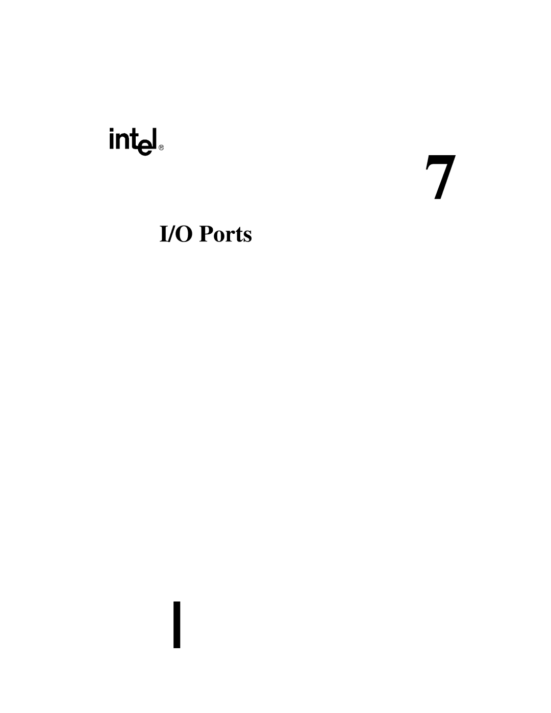 Intel 80C196NU, 8XC196NP, Microcontroller manual Ports 