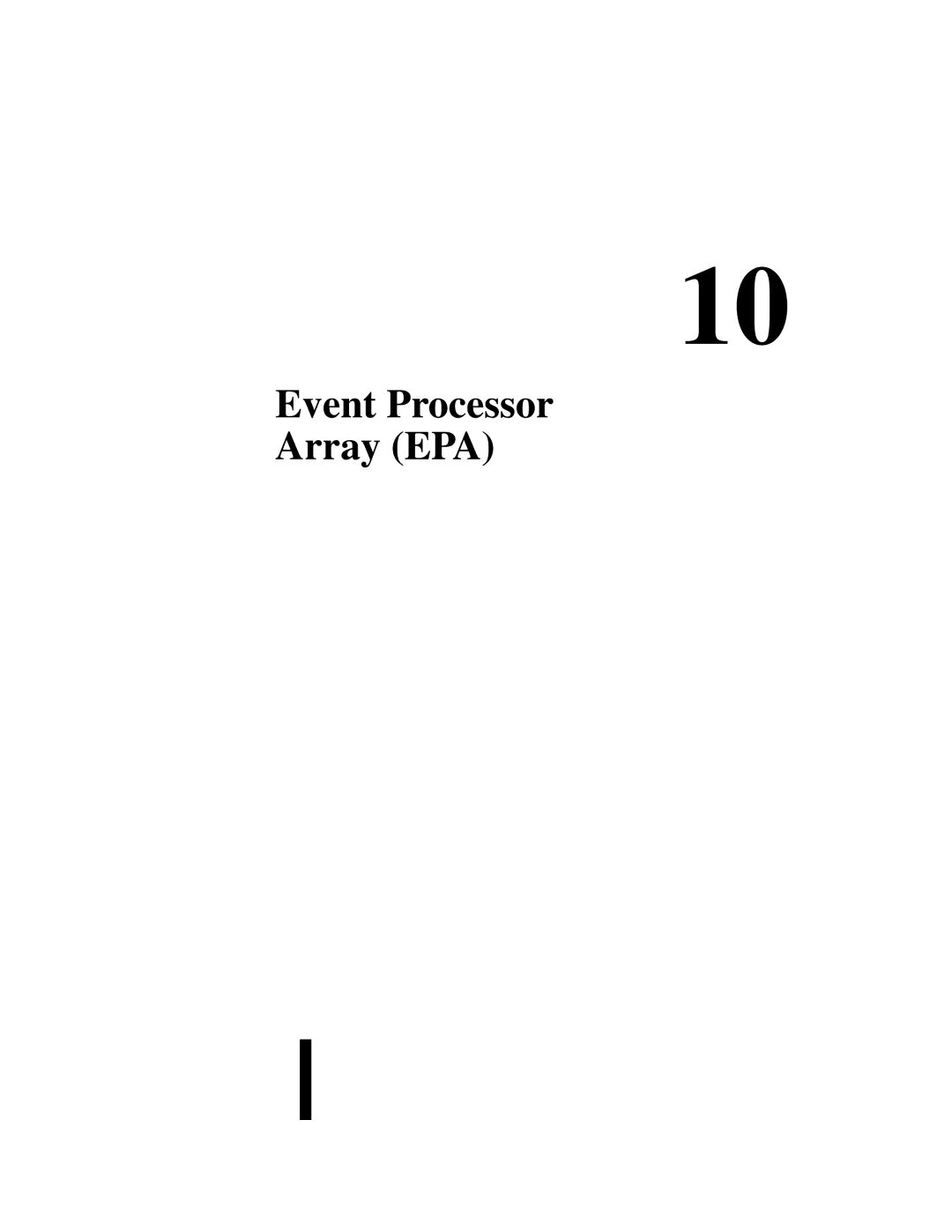 Intel 8XC196NP, 80C196NU, Microcontroller manual Event Processor Array EPA 