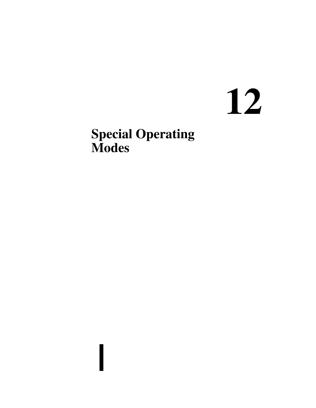 Intel 80C196NU, 8XC196NP, Microcontroller manual Special Operating Modes 