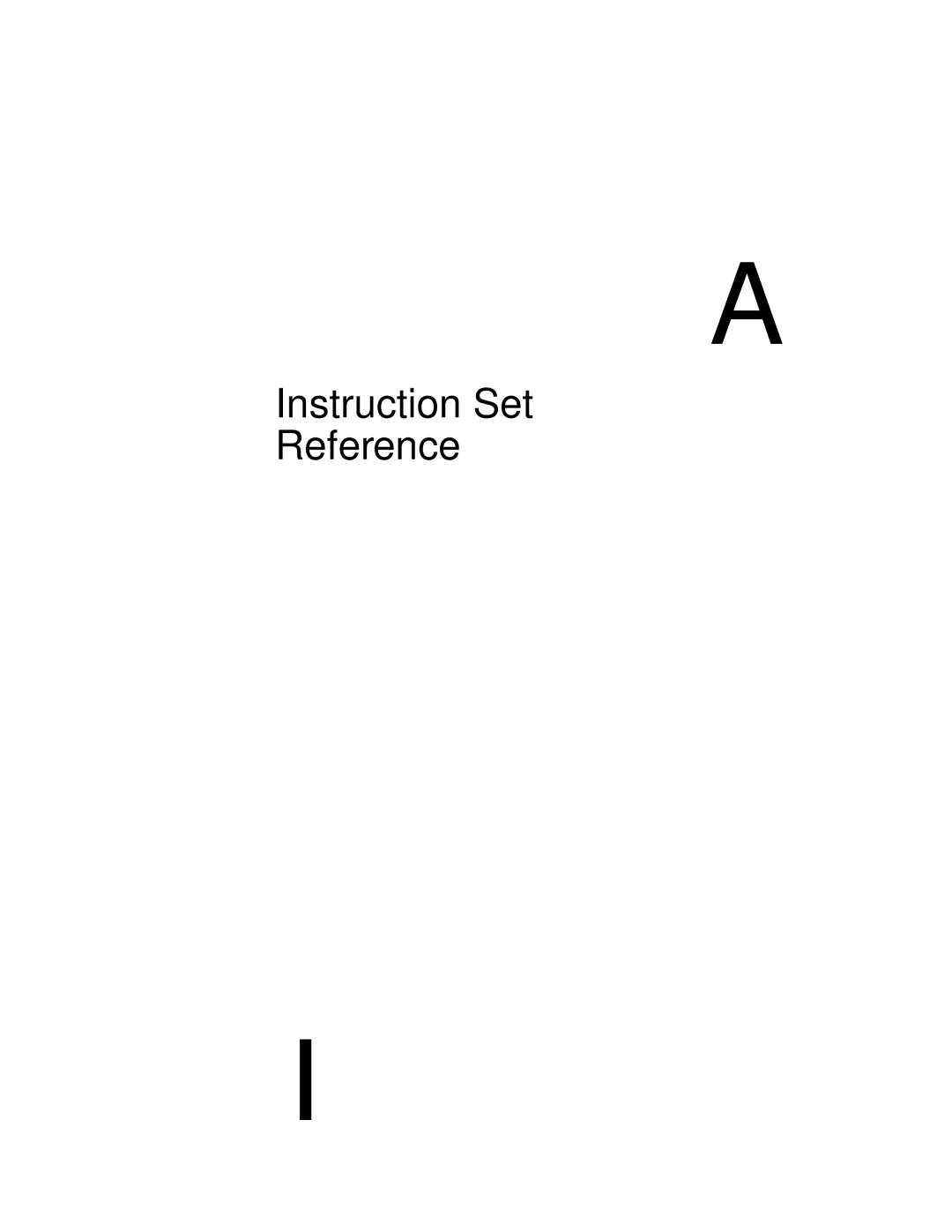 Intel 8XC196NP, 80C196NU, Microcontroller manual Instruction Set Reference 