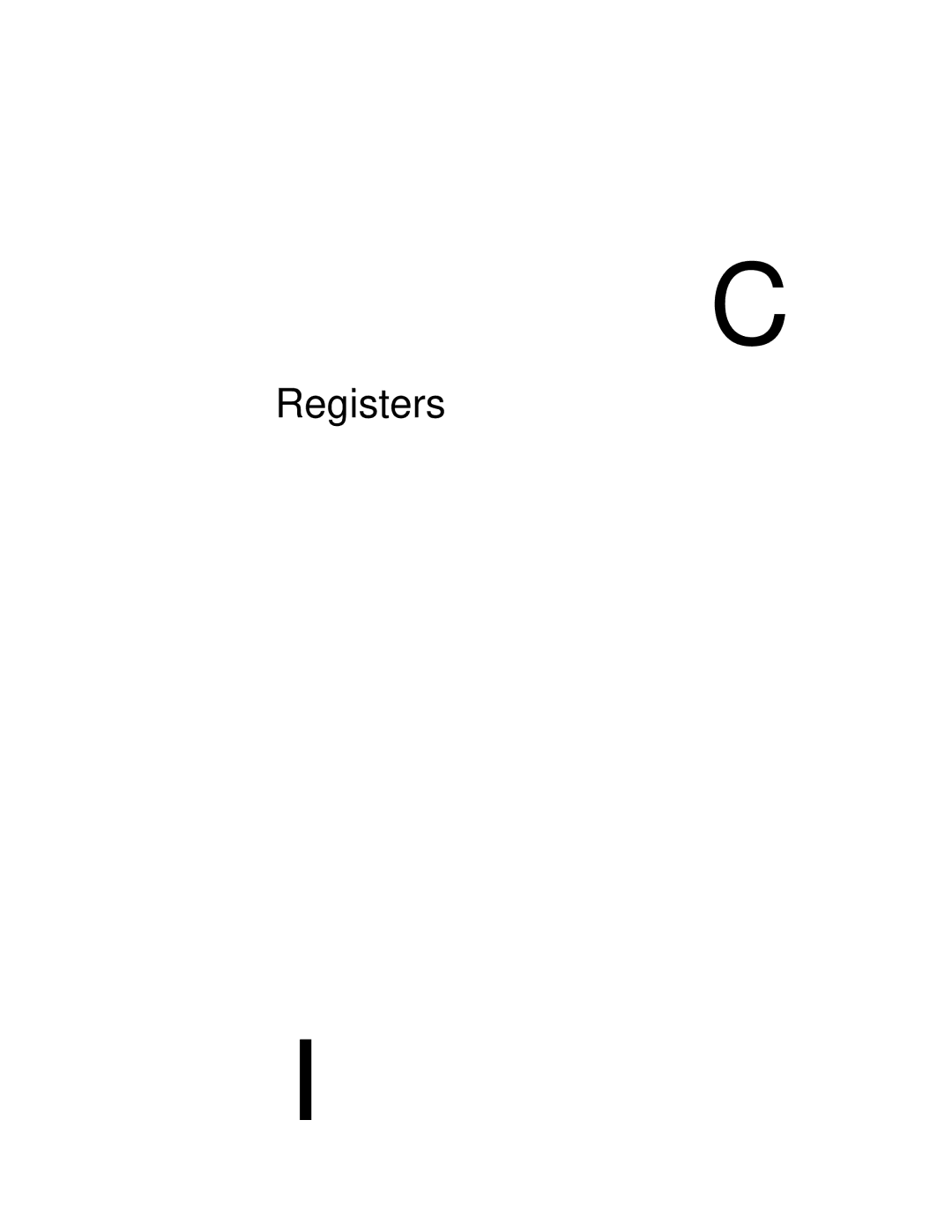 Intel 80C196NU, 8XC196NP, Microcontroller manual Registers 