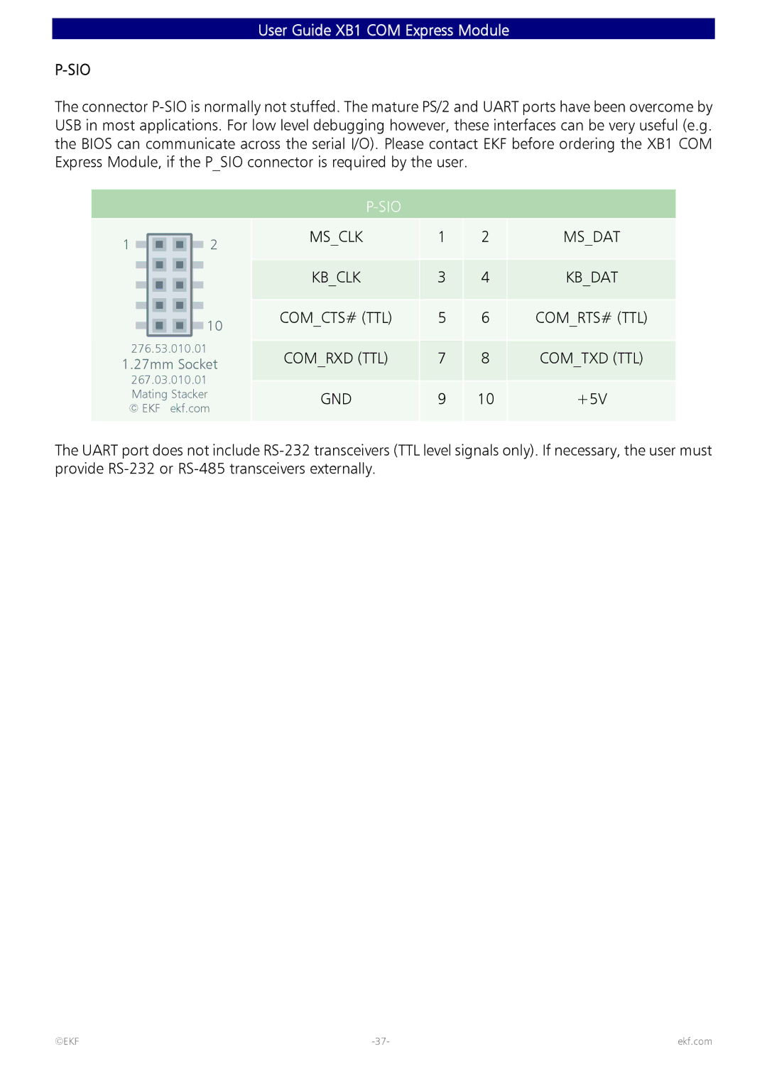 Intel 82600 manual Sio 