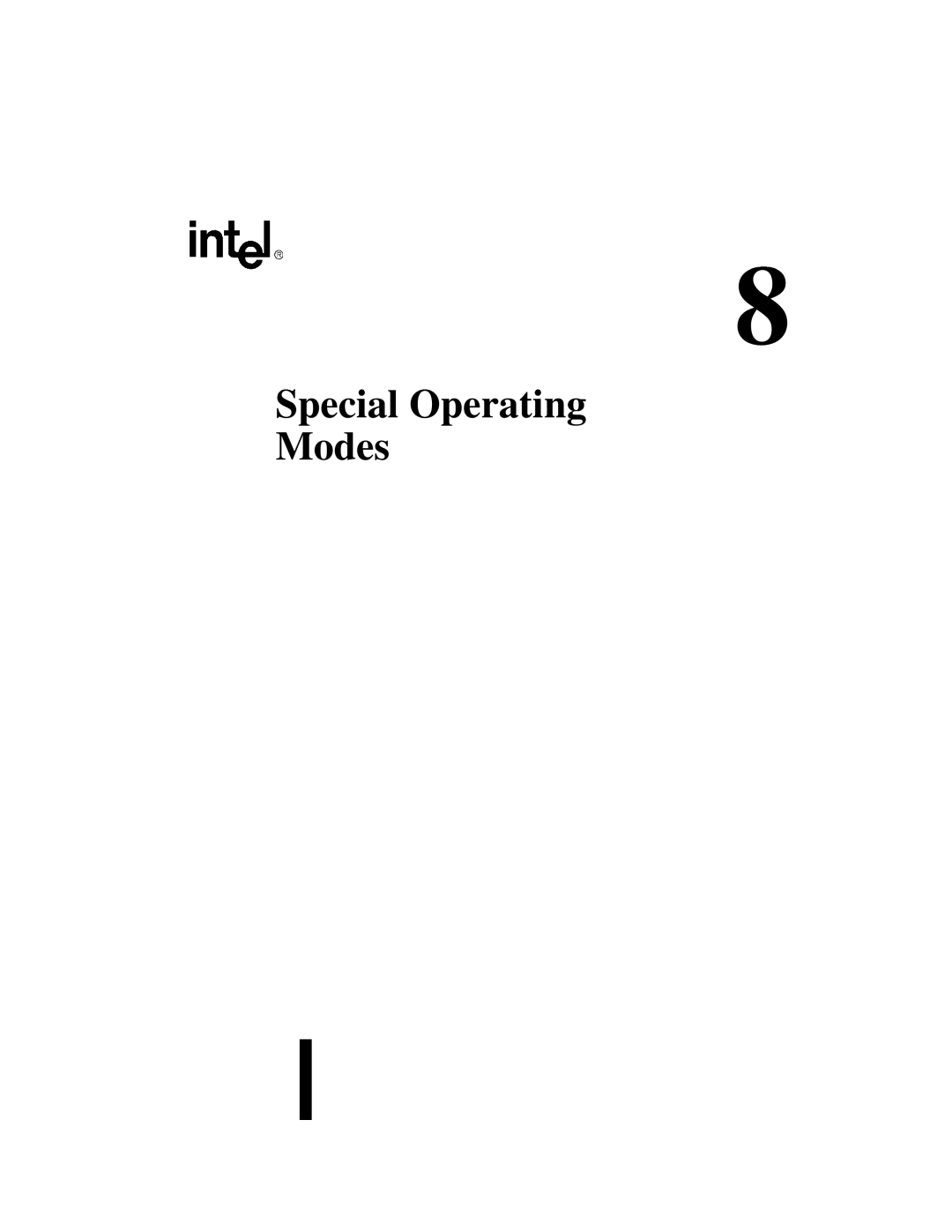 Intel 87C196CB, 8XC196NT user manual Special Operating Modes 