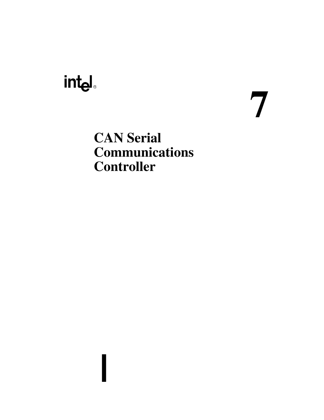 Intel 87C196CB, 8XC196NT user manual CAN Serial Communications Controller 
