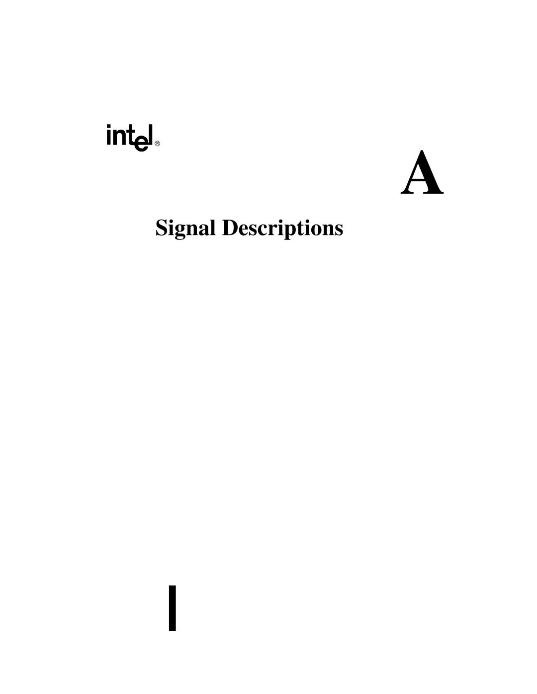 Intel 87C196CB, 8XC196NT user manual Signal Descriptions 