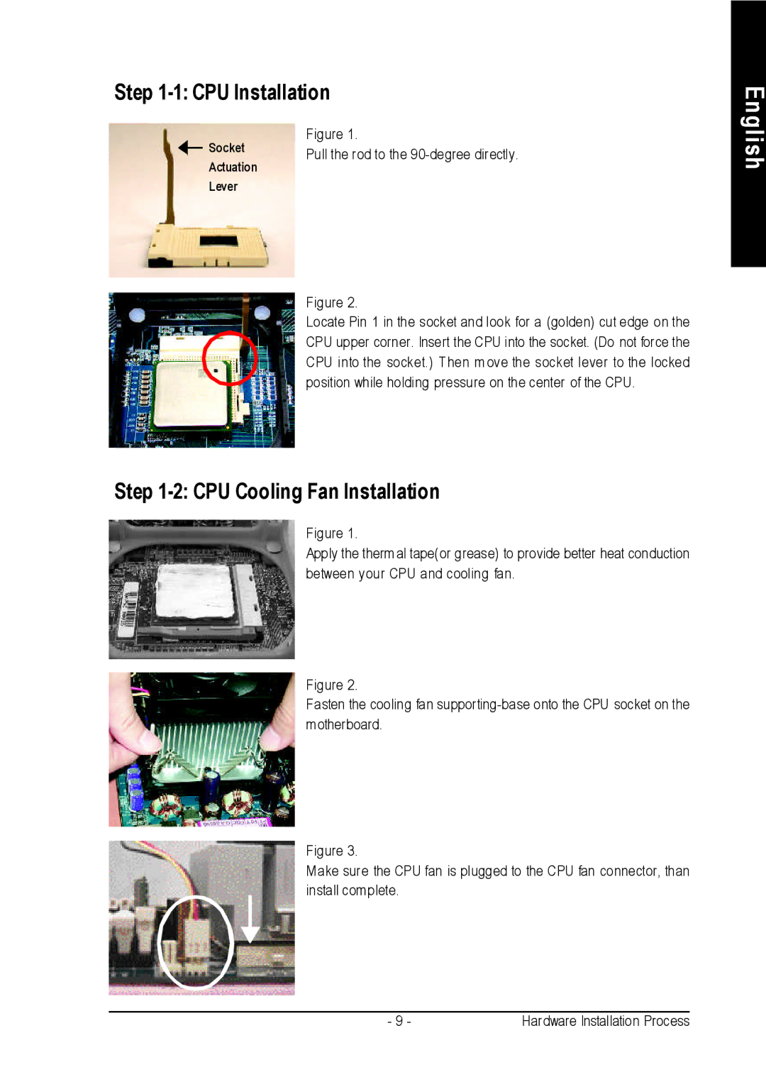 Intel 8S648-RZ-C user manual CPU Installation 