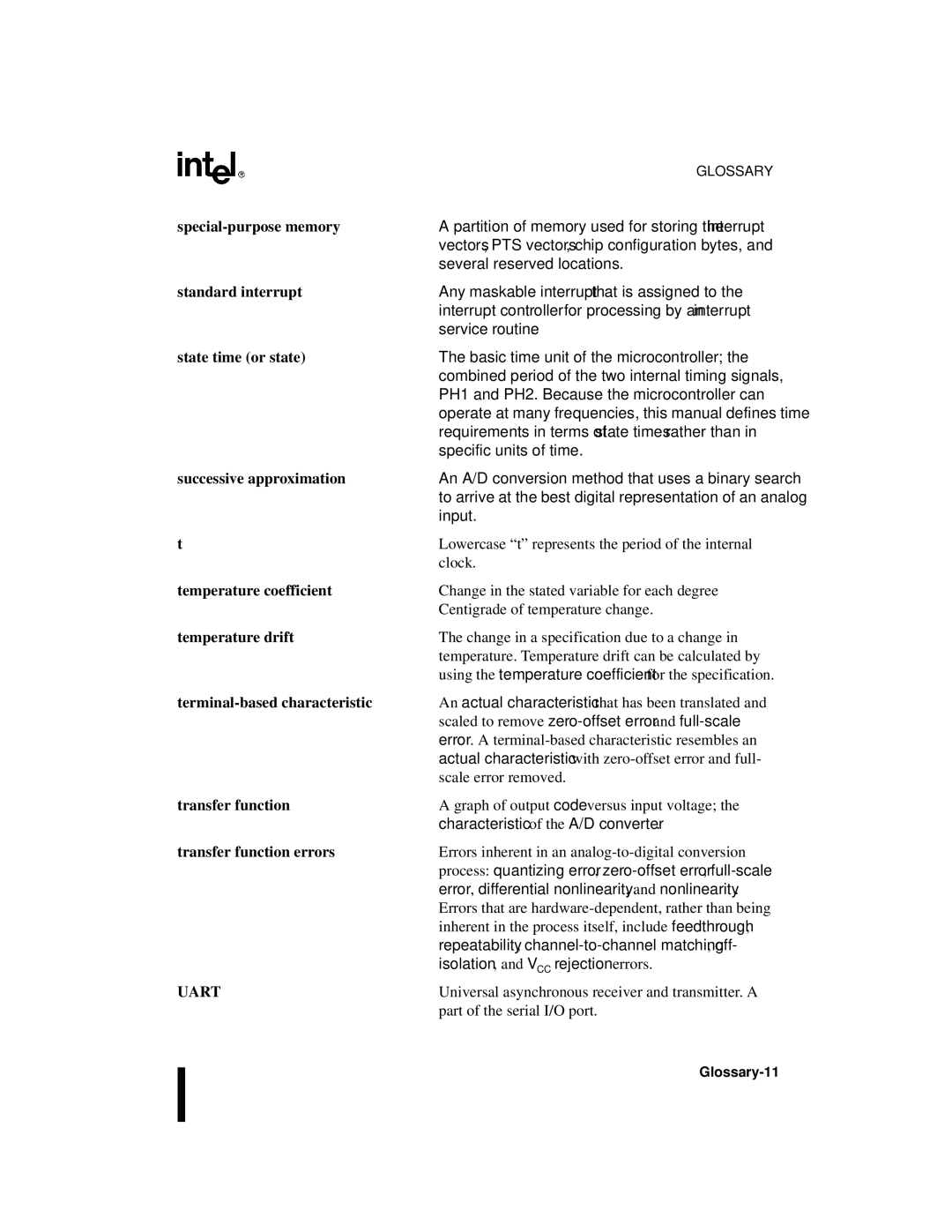 Intel 87C196CA, 8XC196Jx, 8XC196Lx, 8XC196Kx user manual Uart 